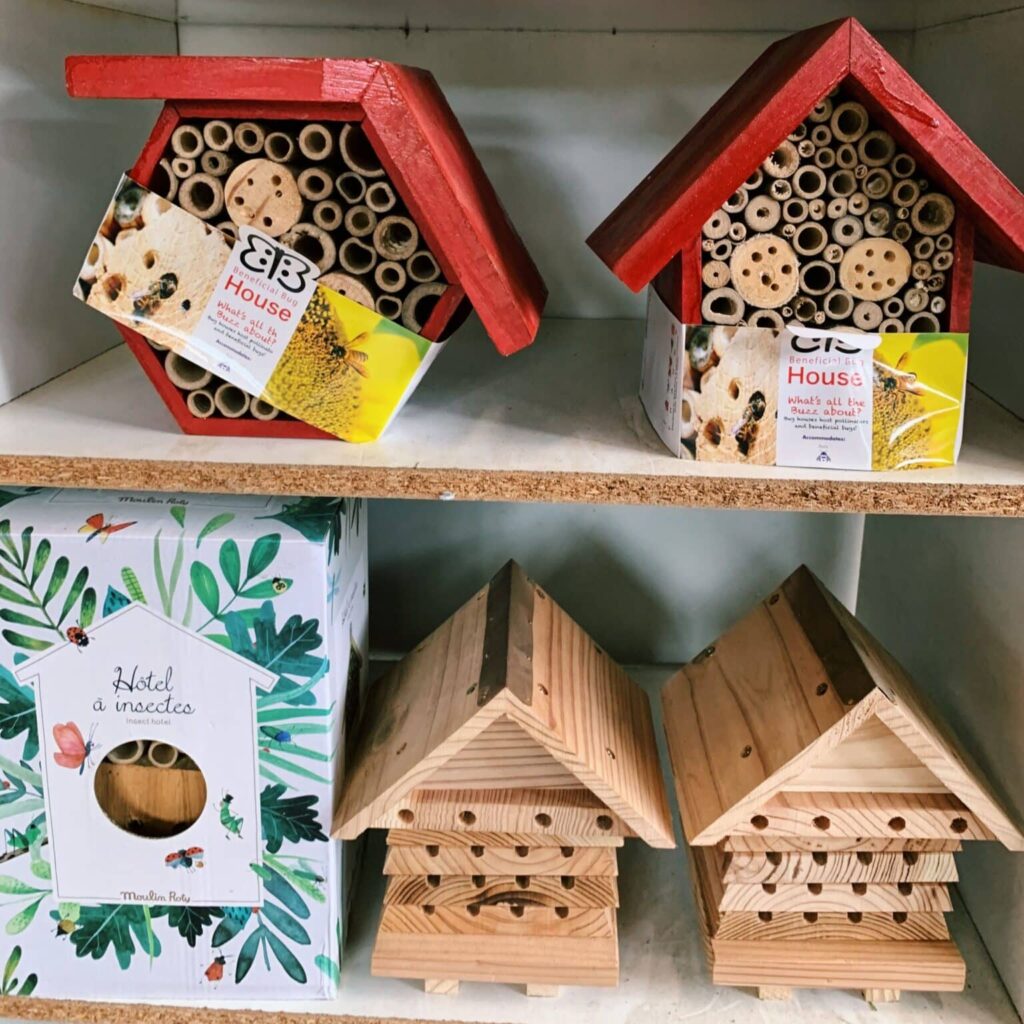 Bee houses and insect homes