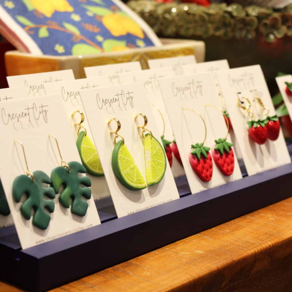 Fashion: Crescent City Clay Jewelry