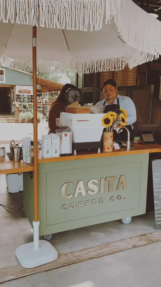 Come by today and fill your cart with plants while sipping on a delicious ice cold coffee from @casitacoffee ! They’ll be here till 2pm today!☕️