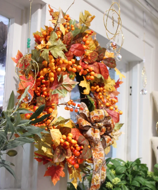 Wreath Season Starts Now!

Stop in the Bungalow to shop beautiful faux fall wreaths! Whether you like to keep your decor more on the spooky side or on the traditional fall side, we’ve got the wreath for you.