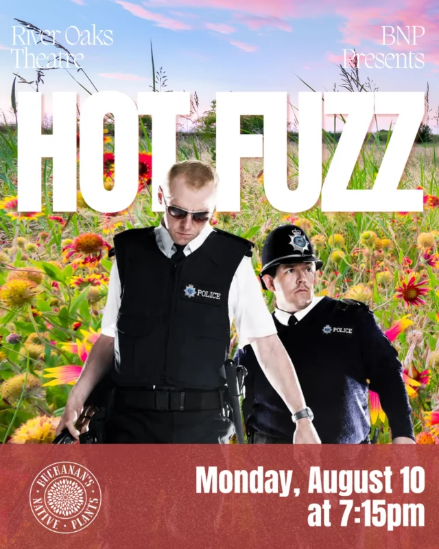 Join us for a fun night!

Monday, August 10 th at 7:15pm and a Second Showing at 10:15pm

An exceptional London cop Nicholas Angel is involuntarily transferred to a quaint English village and paired with a witless new partner. While on the beat, Nicholas suspects a sinister conspiracy is afoot with the residents.

Second Showing guests will be entered in a raffle for a chance to win a BNP gift card, 6” Peace Lily, and Merch!✨✨