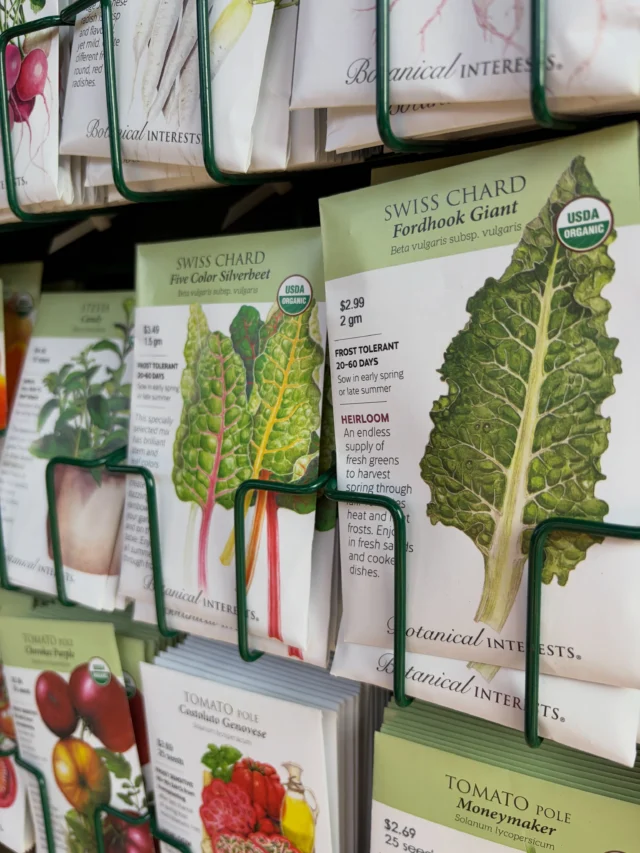 🚨New Seeds Have Arrived!!!🚨

Shop new seeds from Botanical Interests, including some new varieties!